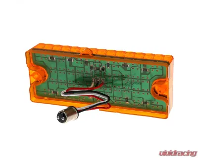 AMD RH 36 Amber LED Amber Park Lamp Lens Chevrolet C/K Truck | Blazer | Suburban 1969-1970 - X135-4069-DAR