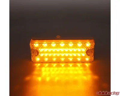 AMD LH 36 Amber LED Clear Park Lamp Lens Chevrolet C/K Truck | Blazer | Suburban 1969-1970 - X135-4069-DL