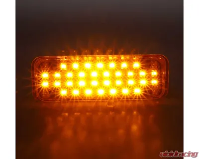 AMD 34 Amber LED Amber Park Lamp Lens Chevrolet C/K Truck | Blazer | Suburban 1971-1972 - X135-4071-D