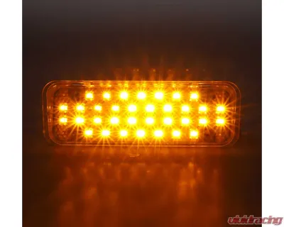 AMD 34 Amber LED Clear Park Lamp Lens Chevrolet C/K Truck | Blazer | Suburban 1971-1972 - X135-4071-DC
