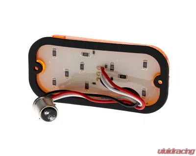 AMD LH/RH 25 Amber LED Amber Park Lamp Lens Ford Bronco | Galaxie | Fairlane 1961-1968 - X135-4666-D