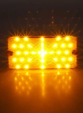 AMD 35 Amber LED Amber Park Lamp Lens Ford Bronco 1969-1977 | F-Series Truck 1959-1964                                     - X135-4669-D - Image 2