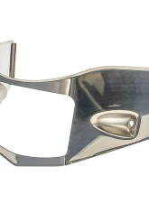 AMD LH/RH Stainless Park Lamp Bezel Ford F-Series Pickup Truck 1955                                     - X136-4555-SS - Image 2