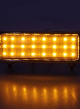 AMD Clear LED Park Lamp Assembly w/ Chrome Bezel Chevrolet Truck | Suburban 1947-1953                                     - X137-4047-1DC - Image 2