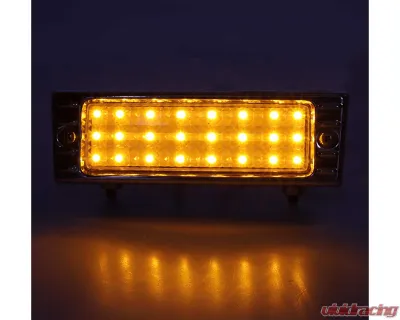 AMD Clear LED Park Lamp Assembly w/ Chrome Bezel Chevrolet Truck | Suburban 1947-1953 - X137-4047-1DC