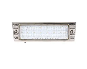 AMD Clear LED Park Lamp Assembly w/ Stainless Bezel Chevrolet Truck | Suburban 1947-1953
