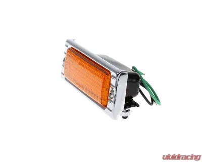 AMD Amber LED Park Lamp Assembly w/ Chrome Bezel Chevrolet Truck | Suburban 1947-1953 - X137-4047-2DC
