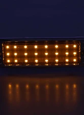 AMD Amber LED Park Lamp Assembly w/ Stainless Bezel Chevrolet Truck | Suburban 1947-1953                                     - X137-4047-2DS - Image 2