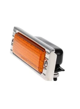 AMD Amber LED Park Lamp Assembly w/ Stainless Bezel Chevrolet Truck | Suburban 1947-1953                                     - X137-4047-2DS - Image 3