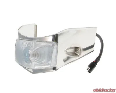 AMD LH/RH Clear Lens Park Lamp Assembly w/ Stainless Bezel Ford F-Series Pickup Truck 1955 - X137-4555