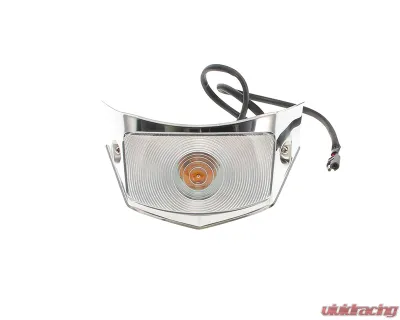 AMD LH/RH Clear Lens Park Lamp Assembly w/ Stainless Bezel Ford F-Series Pickup Truck 1956 - X137-4556