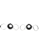 AMD 8-Piece Headlamp Mounting Bucket & Retainer Ring Set Chevrolet Chevelle | El Camino | Truck | Suburban 1958-1969                                     - X141-4058-S - Image 6