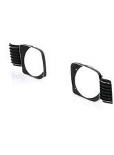 AMD Pair Black Headlamp Bezels Chevrolet Chevy II | Nova SS 1968                                     - X145-3068-1P - Image 2