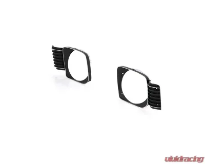 AMD Pair Black Headlamp Bezels Chevrolet Chevy II | Nova SS 1968 - X145-3068-1P