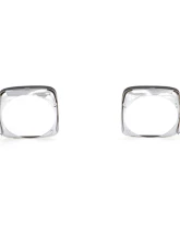 AMD Pair Black Headlamp Bezels Chevrolet Chevy II | Nova SS 1968                                     - X145-3068-1P - Image 3