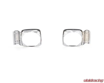 AMD Pair Black Headlamp Bezels Chevrolet Chevy II | Nova SS 1968 - X145-3068-1P
