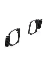 AMD Pair Black Headlamp Bezels Chevrolet Chevy II | Nova SS 1968                                     - X145-3068-1P - Image 4