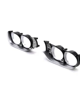 AMD Pair Headlamp Bezels w/ Seals Chevrolet | GMC Truck | Suburban 1955-1957                                     - X145-4055-S - Image 2