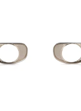 AMD Pair Chrome Headlamp Bezels Chevrolet C/K Pickup Truck | Suburban 1962                                     - X145-4060-CP - Image 3
