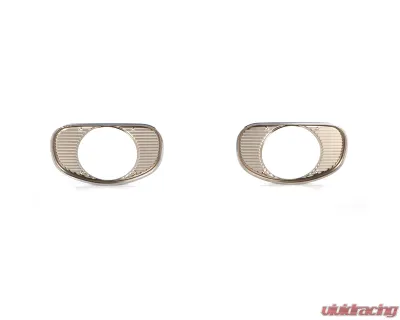 AMD Pair Chrome Headlamp Bezels Chevrolet C/K Pickup Truck | Suburban 1962 - X145-4060-CP