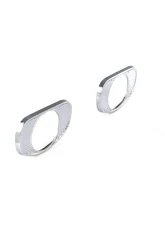 AMD Pair Chrome Headlamp Bezels Chevrolet C/K Pickup Truck | Suburban 1962                                     - X145-4060-CP - Image 4