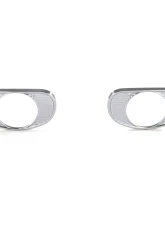 AMD Pair Chrome Headlamp Bezels Chevrolet C/K Pickup Truck | Suburban 1962                                     - X145-4060-CP - Image 4