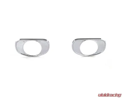 AMD Pair Chrome Headlamp Bezels Chevrolet C/K Pickup Truck | Suburban 1962 - X145-4060-CP