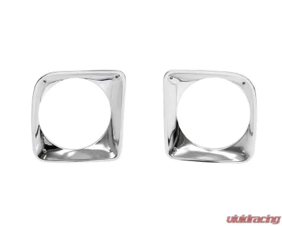 AMD Pair Headlamp Bezels Chevrolet C/K Pickup Truck | Suburban 1967-1968 - X145-4067-2P