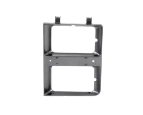AMD LH Dark Gray Dual Headlamp Bezel Chevrolet C/K Pickup | Blazer | Suburban 1983-1984