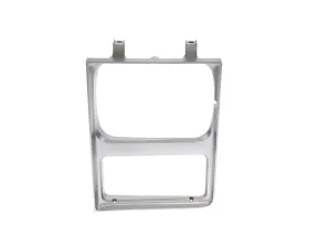 AMD LH Silver Single Headlamp Bezel Chevrolet | GMC C/K Pickup | Blazer | Jimmy | Suburban 1985-1987