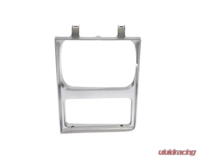 AMD LH Silver Single Headlamp Bezel Chevrolet | GMC C/K Pickup | Blazer | Jimmy | Suburban 1985-1987 - X145-4085-1L