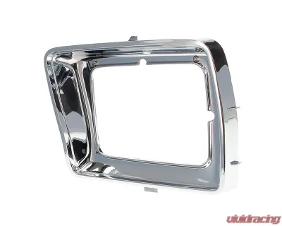 AMD LH Chrome Square Headlamp Bezel Ford F-Series Pickup Truck | Bronco 1978-1979 - X145-4578-L