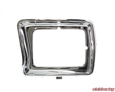 AMD LH Chrome Square Headlamp Bezel Ford F-Series Pickup Truck | Bronco 1978-1979 - X145-4578-L