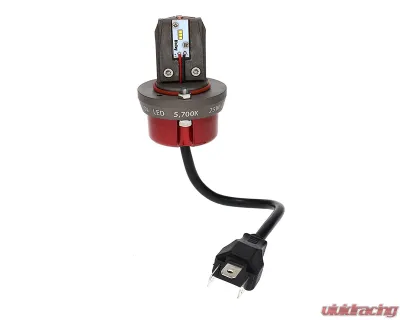 AMD 3-Pin High & Low Beam Standard H4 Wiring Bright White 5700K 4x6" RetroBright LED Forward Facing Light Replacement Bulb - X149-HR465S-57B