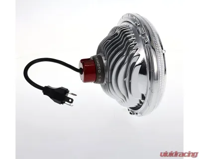 AMD Low/High Beam Classic White 3000K 7" Round RetroBright LED Forward Facing Headlight Kit - X149-HR700R-30