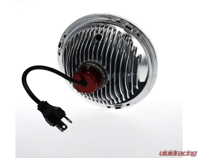 AMD Low/High Beam Classic White 3000K 7" Round RetroBright LED Forward Facing Headlight Kit - X149-HR700R-30