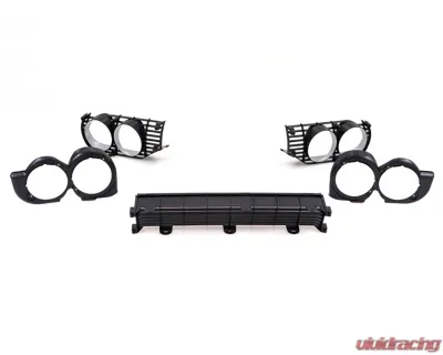 AMD 5-Piece Upper Grille Set Plymouth Satellite Sebring Plus | Road Runner | GTX 2-Door 1971-1972 - X150-1471-3S