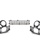 AMD 5-Piece Upper Grille Set Plymouth Satellite Sebring Plus | Road Runner | GTX 2-Door 1971-1972                                     - X150-1471-3S - Image 3