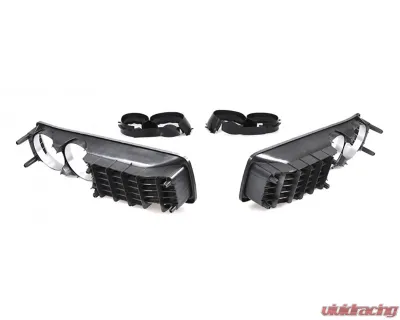 AMD 5-Piece Silver Grille Set Dodge Charger 1972 - X150-2472-S