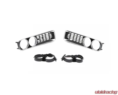 AMD 5-Piece Silver Grille Set Dodge Charger 1972 - X150-2472-S