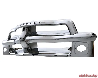 AMD Chrome Grille Assembly w/ Black Lettering Chevrolet Pickup Truck | Suburban 1954-1955 - X150-4054-C