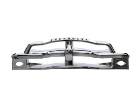 AMD Chrome Grille Assembly w/ Black Lettering Chevrolet Pickup Truck | Suburban 1954-1955