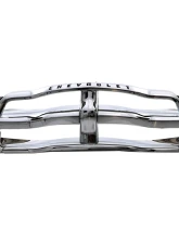 AMD Chrome Grille Assembly w/ Black Lettering Chevrolet Pickup Truck | Suburban 1954-1955                                     - X150-4054-C - Image 3