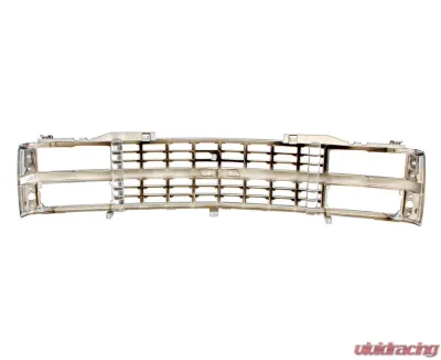 AMD Chrome/Black Dual Headlight Grille Shell Chevrolet C/K Pickup | SUV 1988-1993 - X150-4088-22