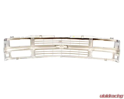 AMD Chrome/Gray Composite Headlight Grille Shell Chevrolet C/K Pickup | SUV 1994-1998 - X150-4094-21