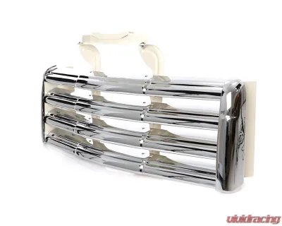 AMD Chrome Grille Assembly w/ Ivory Painted Back Bars GMC Pickup Truck | Suburban 1949-1955 - X150-4949-C