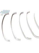 AMD 5-Piece Grille Molding Set w/ Hardware Ford F1 | F2 Pickup Truck w/ Crank Hole 1948-1950                                     - X155-4548-S - Image 2