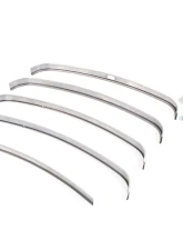 AMD 5-Piece Grille Molding Set w/ Hardware Ford F1 | F2 Pickup Truck w/ Crank Hole 1948-1950                                     - X155-4548-S - Image 3