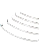 AMD 5-Piece Grille Molding Set w/ Hardware Ford F1 | F2 Pickup Truck w/ Crank Hole 1948-1950                                     - X155-4548-S - Image 3