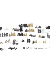 AMD 482-Piece Master Body Hardware Kit Ford F-Series Styleside Pickup 1977                                     - X225-4577-S - Image 2